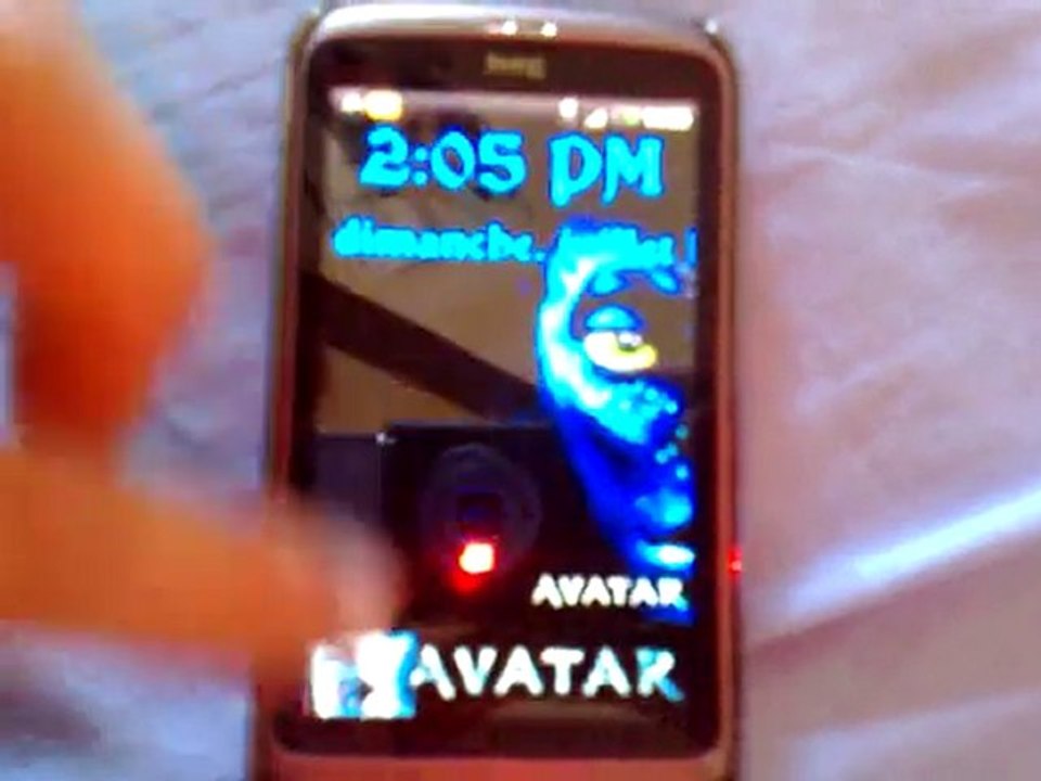 HTC Desire Différents Lock Screen