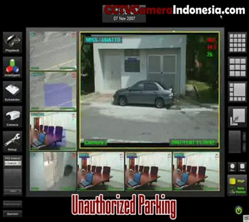 CCTV Unauthorized Parking