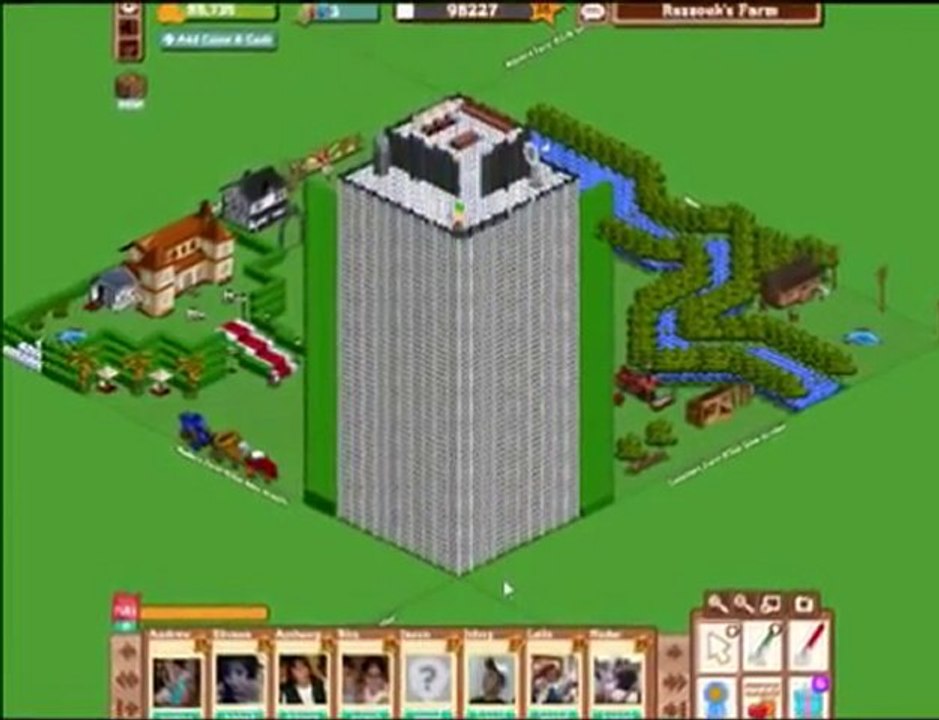 Huge Farmville farm HUGE