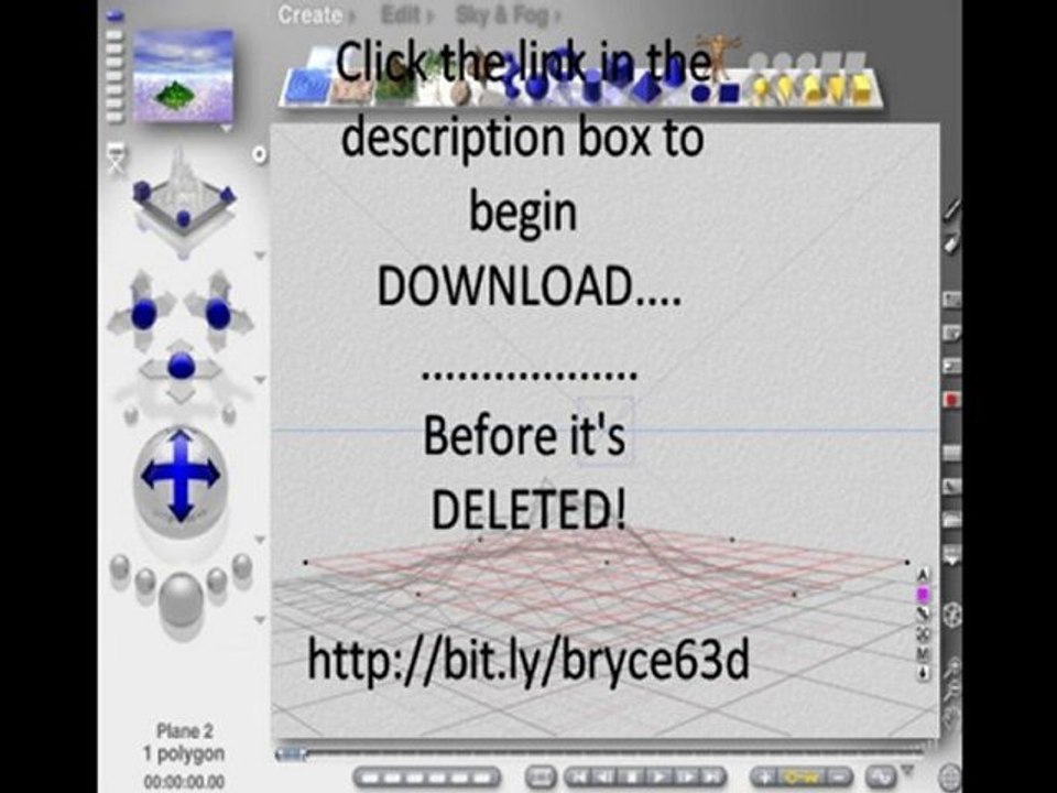 FREE Bryce 6 3D Download ?!?!