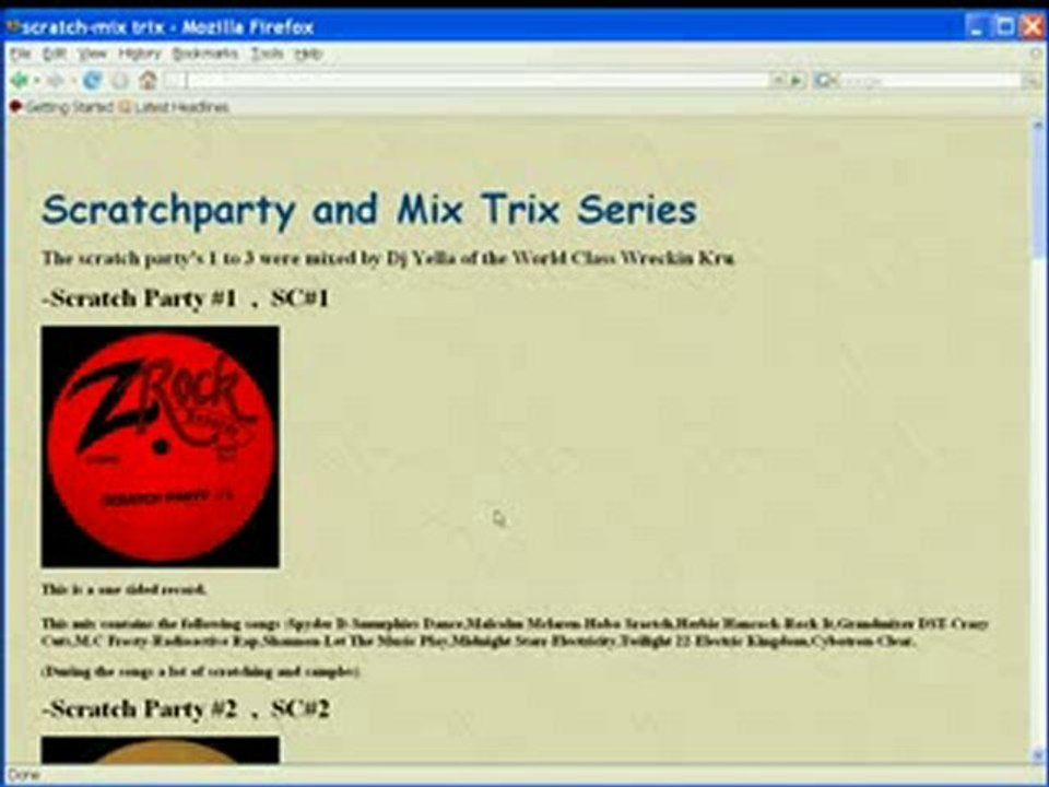 Old School Beats Scratch Party Volume 1