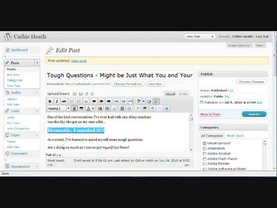 You Don't Have to Know HTML Codes to Add Visual Interest to