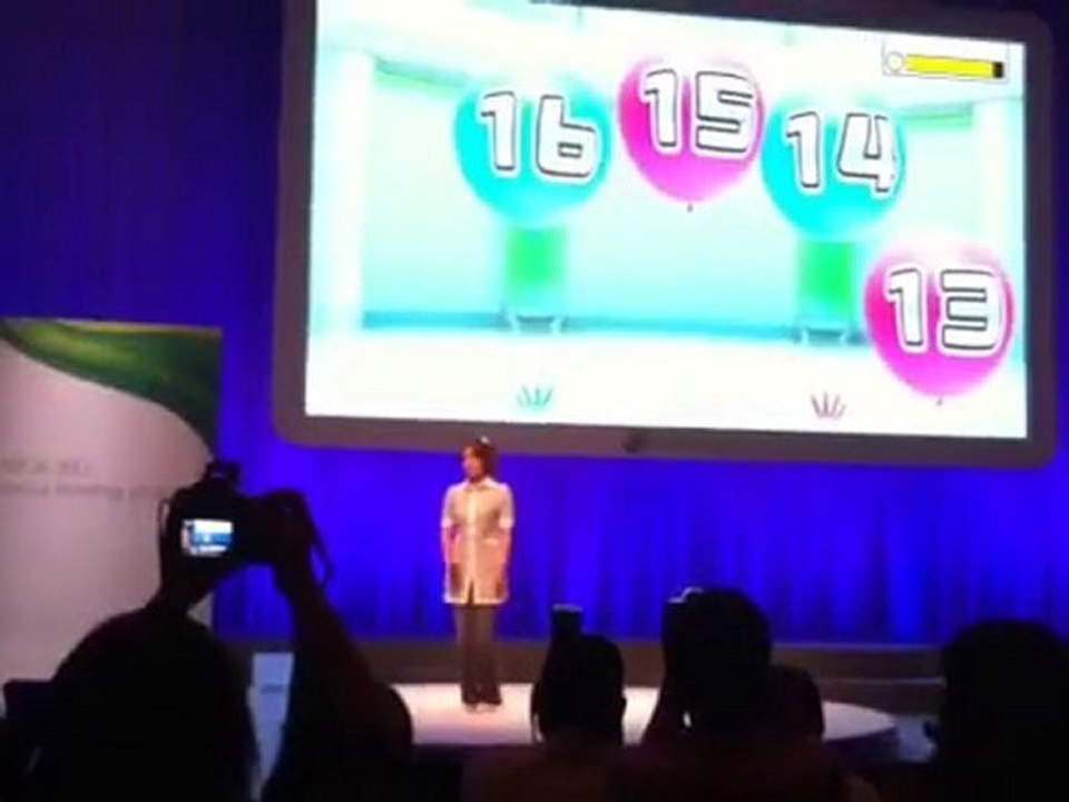 Kinect Brain Training game