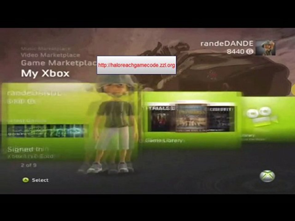 Halo Reach Code Generator Tutorial +Proof