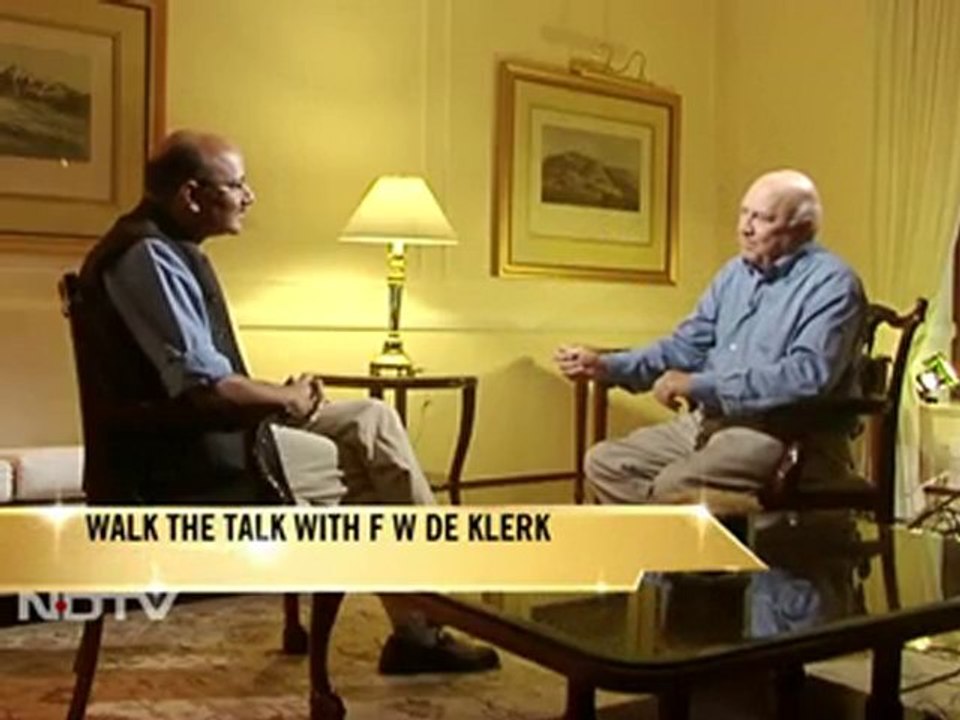 Walk the Talk with F W de Klerk