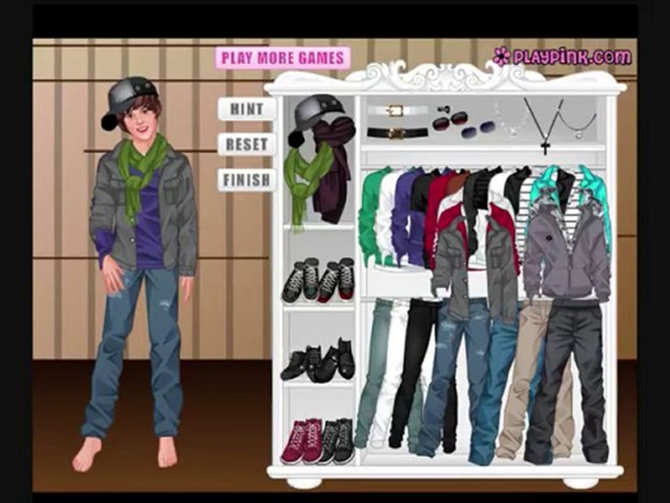 Öltöztesd fel Justint!