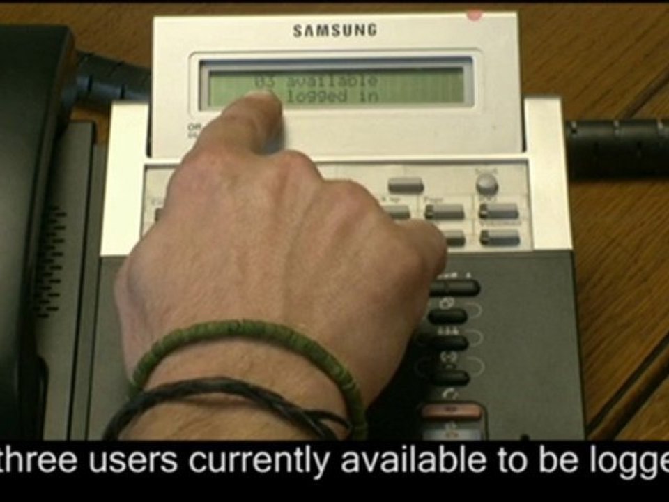 How to use a Supervisor Key to Log Agents In or Out of a Gro