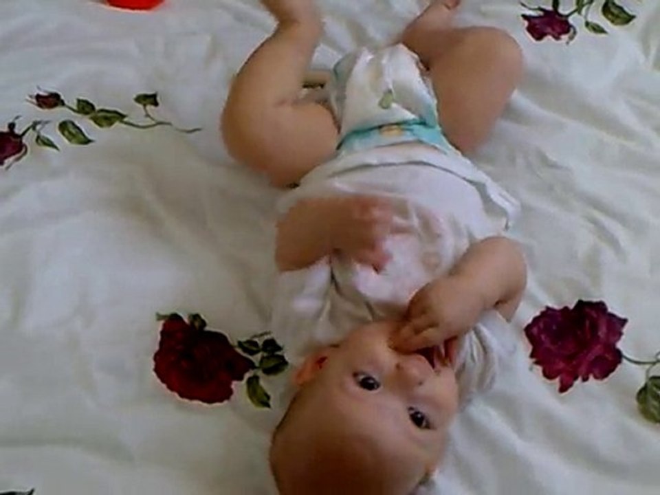 Alsu and Alp laughing