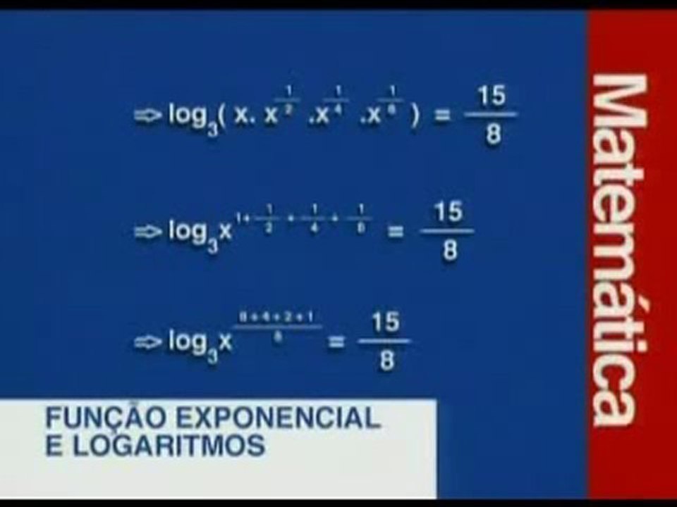 Matemtica   Funo Exponencial e Logaritmos   Parte 2   2