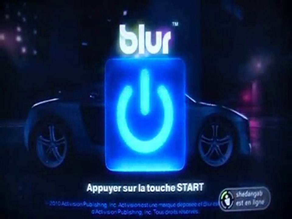 First Level - Test - Blur - Xbox 360 - P1