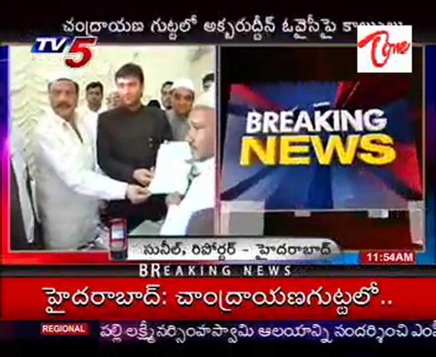 Attack On MLA Akbaruddin - Position Very Critical