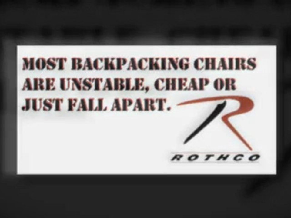 ROTHCO Backpacking Chairs
