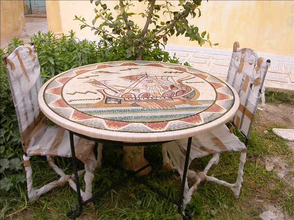 Table mosaique