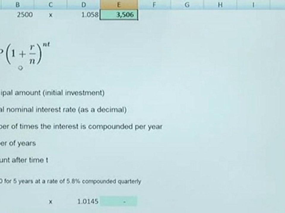How To Calculate Compound Interest