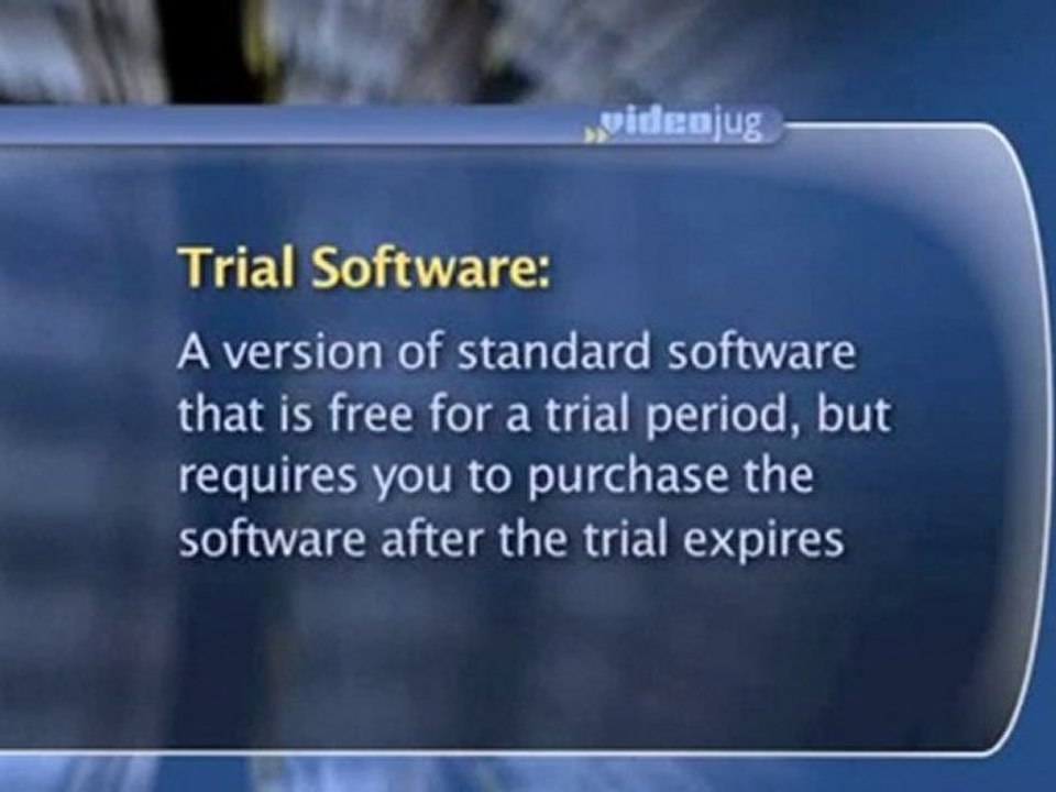 Computer Software : What kind of trial software comes with my new computer?