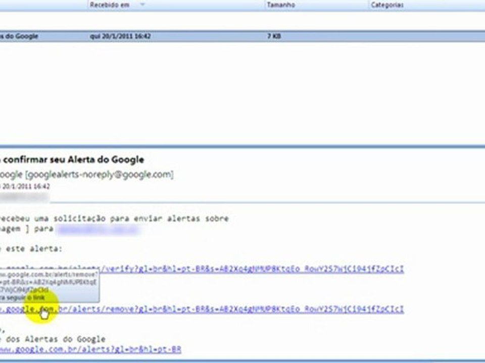 Ferramentas do Google - Google Alertas - Alertas do Google