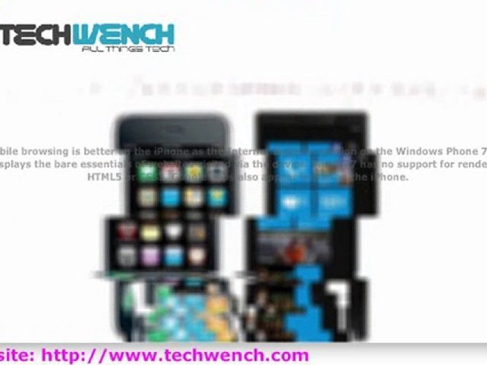 Comparing The Windows Phone 7 and the iPhone