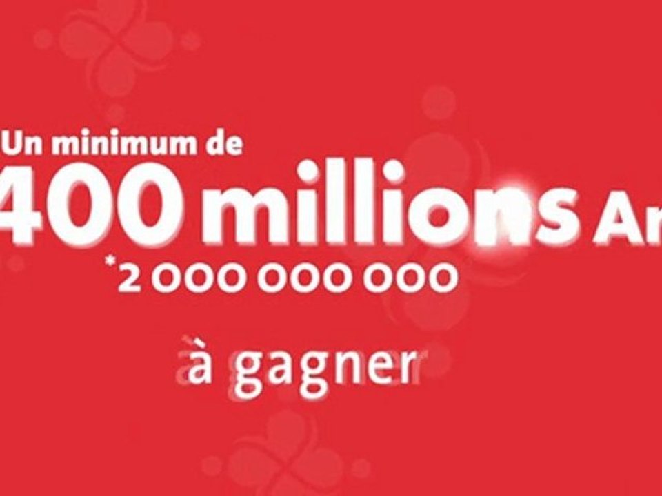Jackpot 400 Millions Loto 6/42