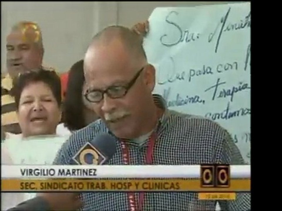 Trabajadores del Hosp. Periférico de Catia exigen reivindica