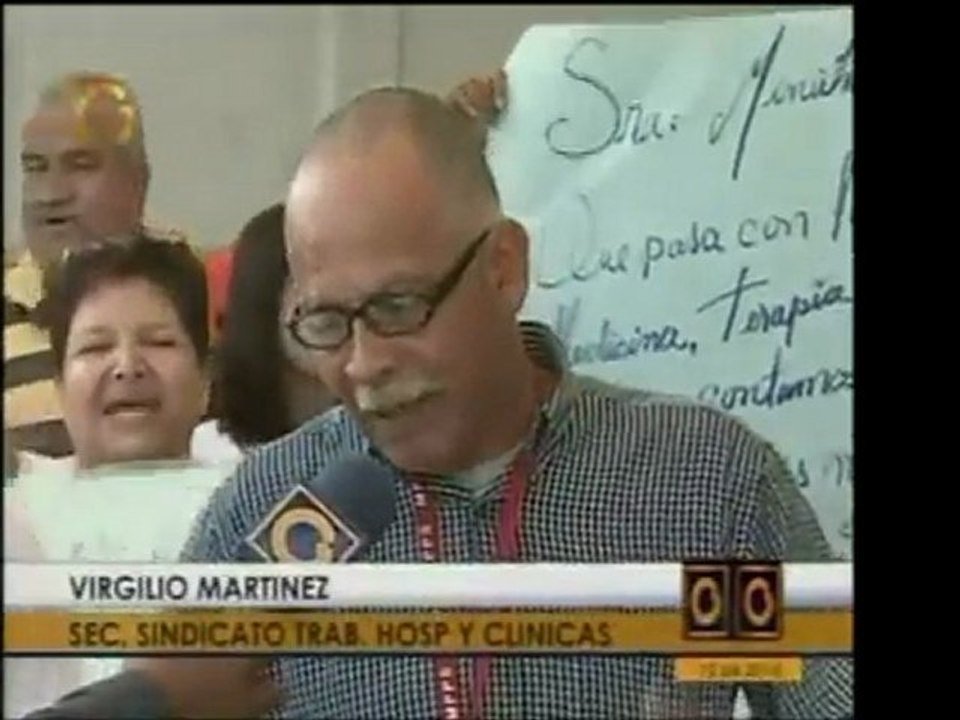 Trabajadores del Hosp. Periférico de Catia exigen reivindica