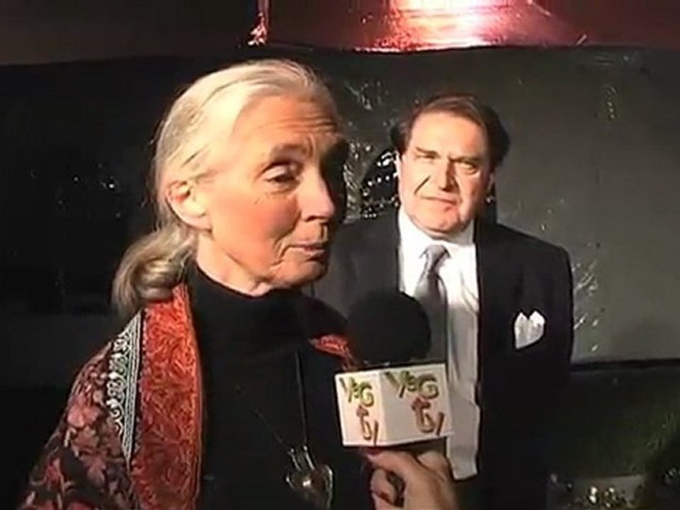 Jane Goodall talks to VegTV