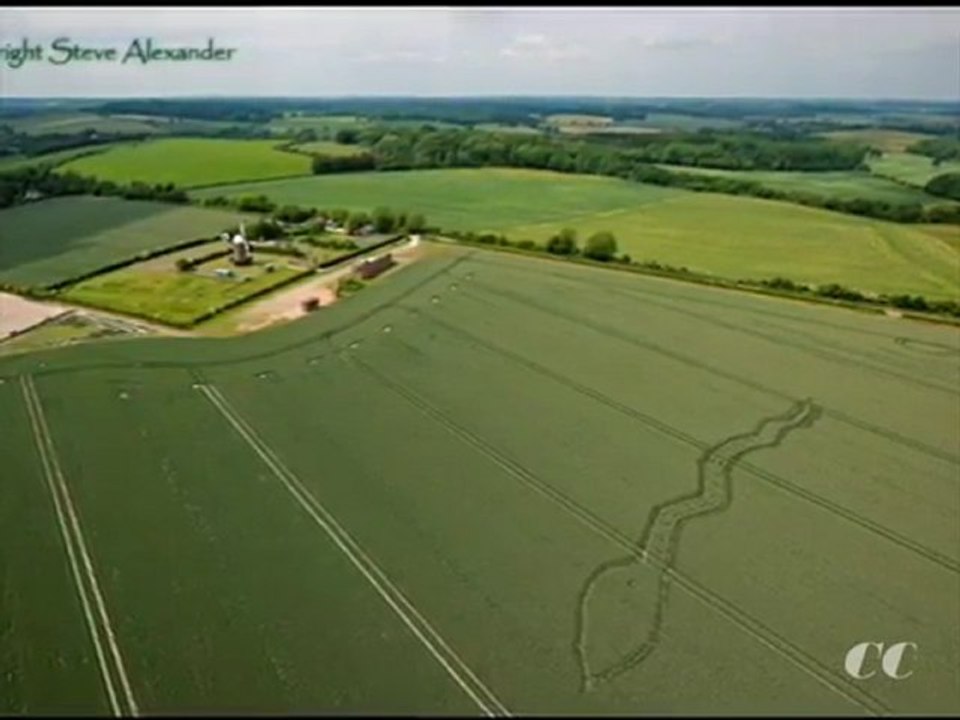 Crop Circles avec message codé