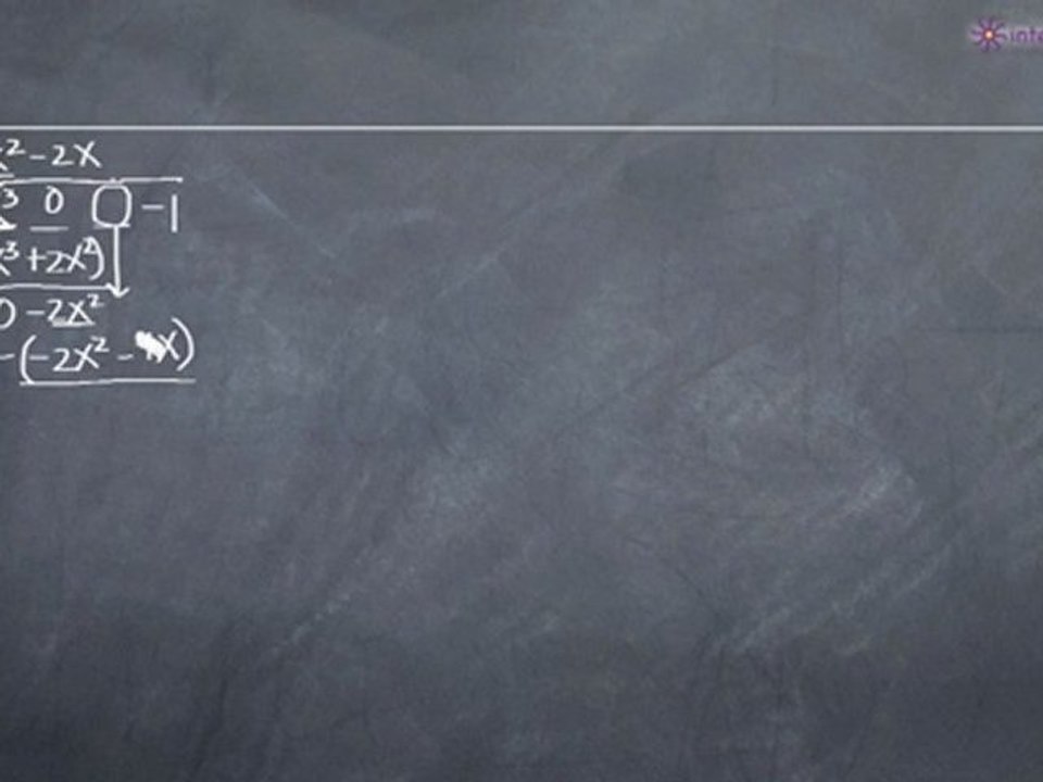 Long Division of Polynomials Example 2