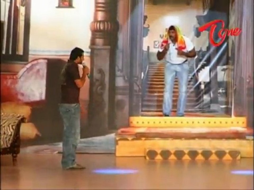 S.S.Raja Mouli - Jr NTR - Funny Scene @ Maryada Ramanna - Audio Release