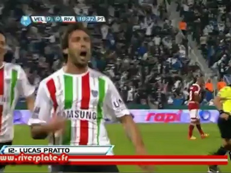 Vélez 2 - 0 River Plate : goles del partido