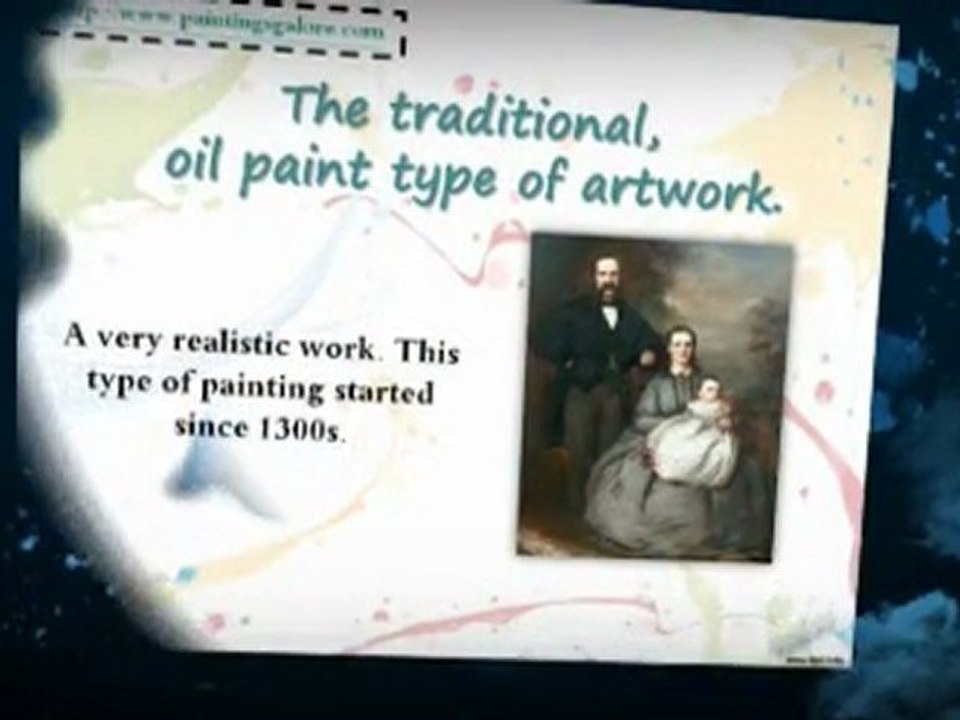 Many Types of Portrait Paintings