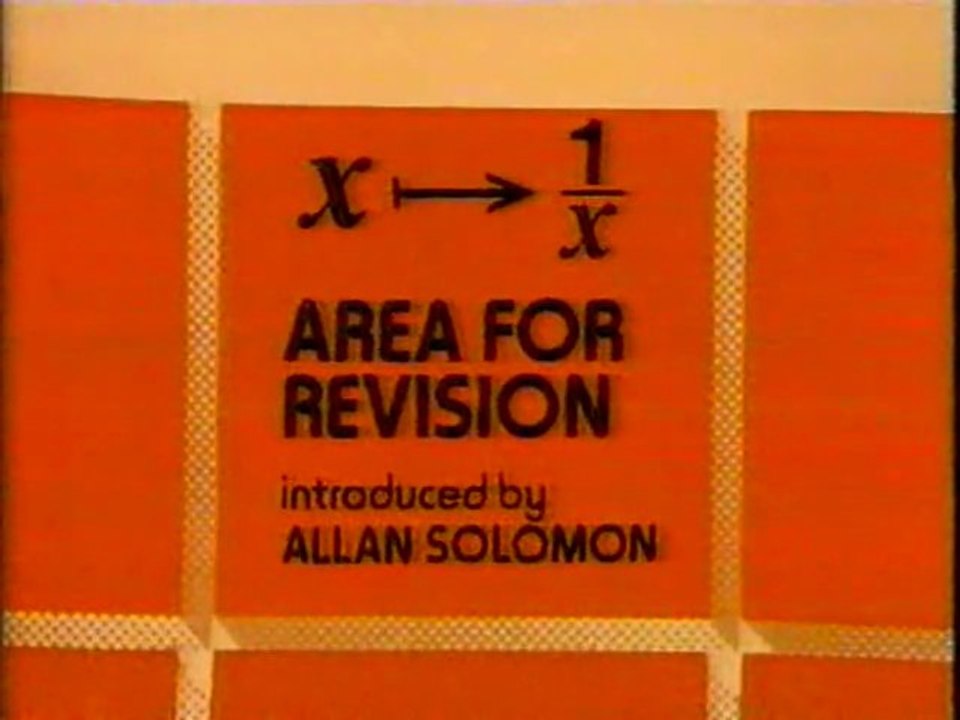 Maths Foundation Course 10 : Area for Revision