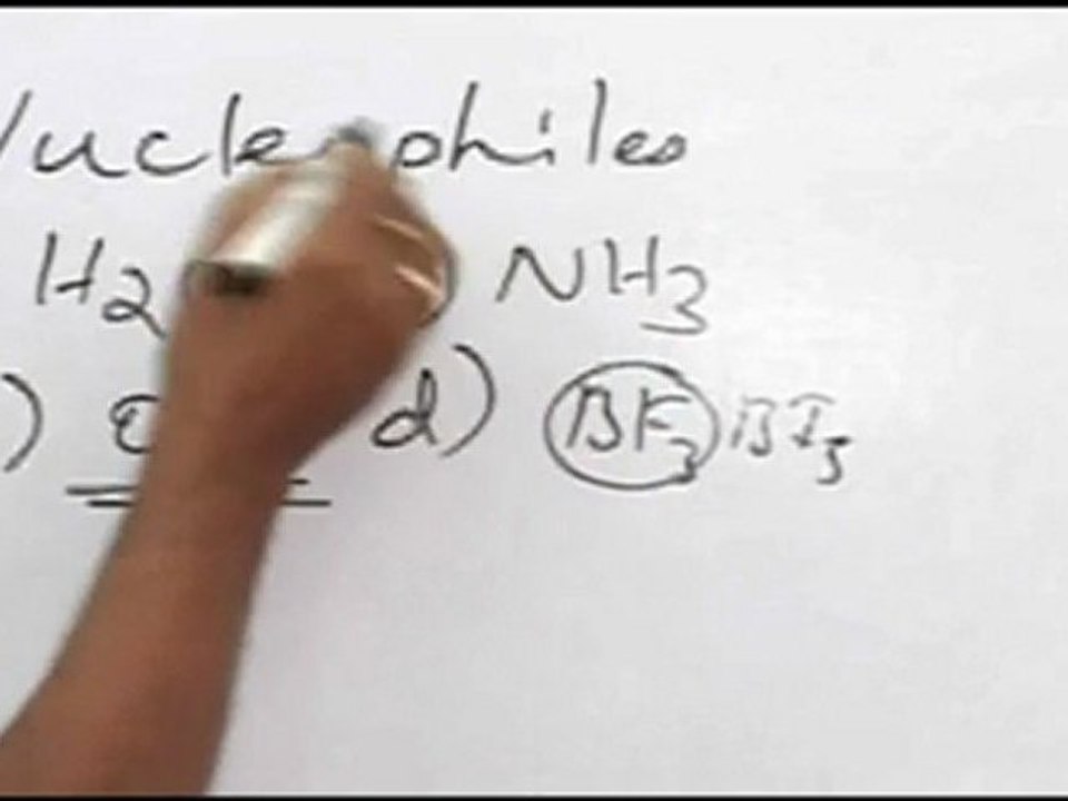 Purification and characterization of organic compounds - Nucleiophiles