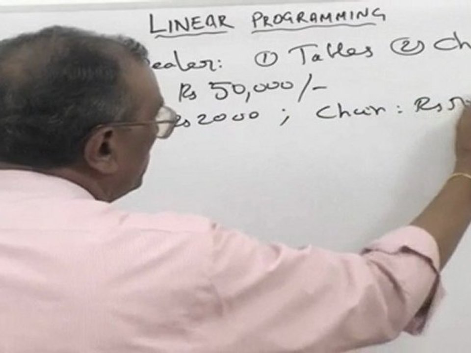 Linear Programming - Linear Programming