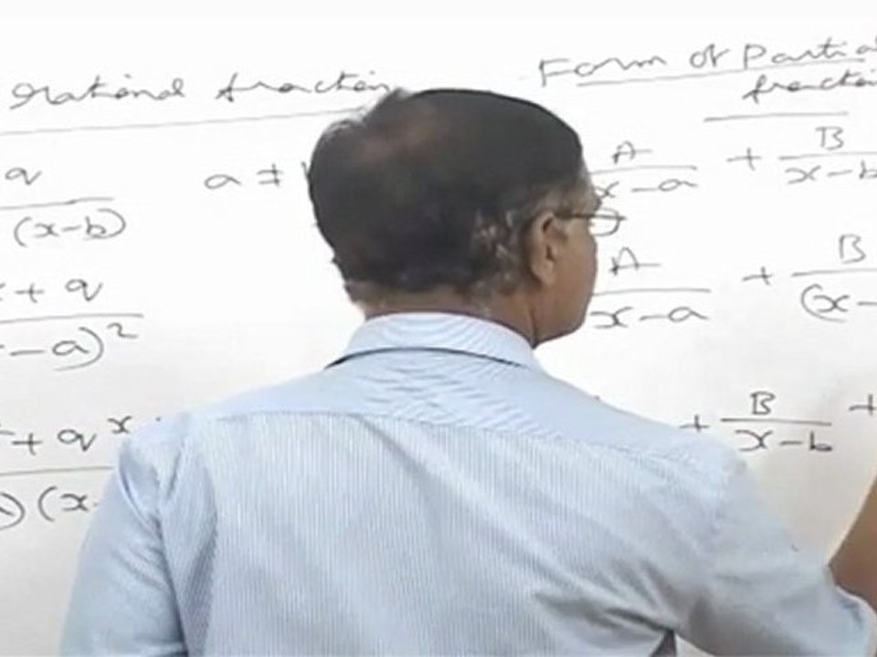 Integration - Integrals of Partial Fractions