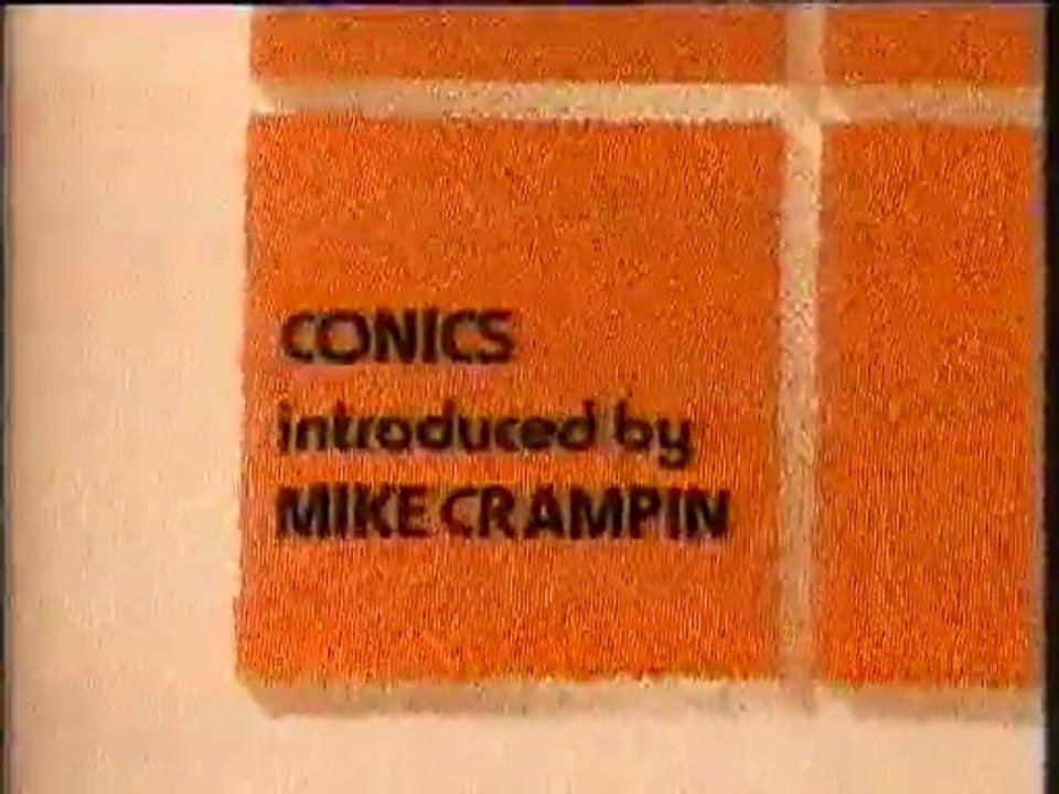 Maths Foundation Course 20 : Conics