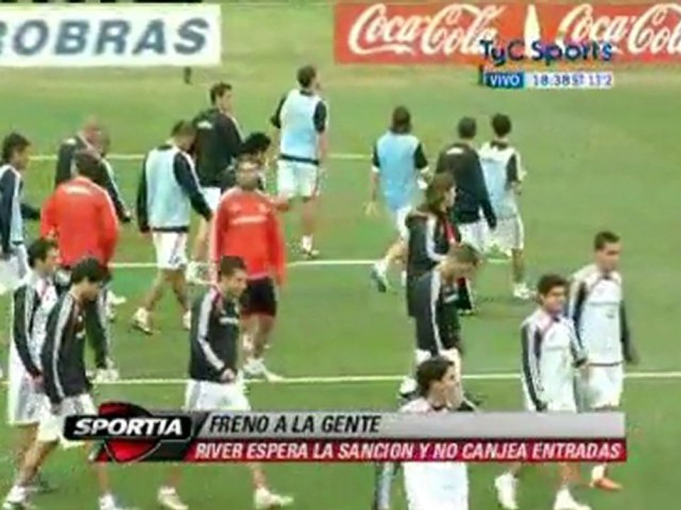 River se prepara para su tercer partido