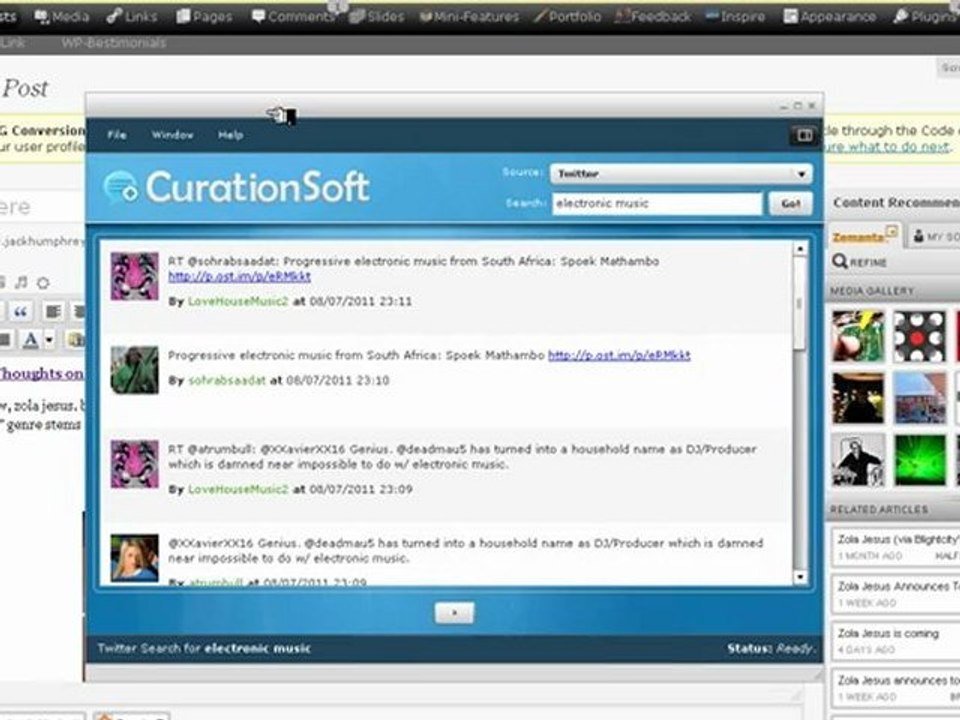 CurationSoft - How It Works