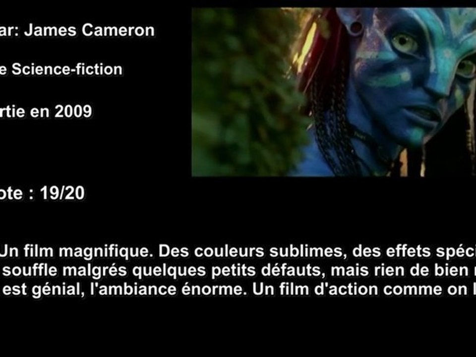 Critique du film: Avatar