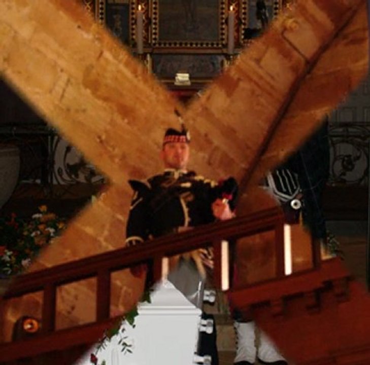 Sækkepibespiller Glen ross Gillespie sækkepibemusik