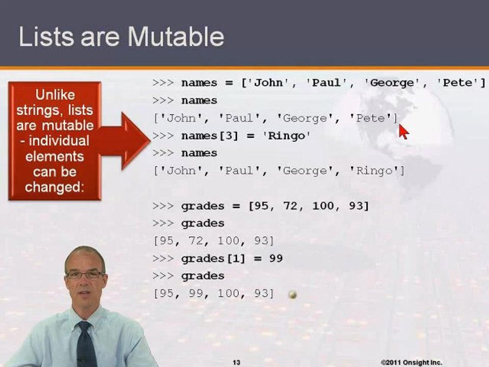 Learn about Lists in Introduction to Python Programming ...