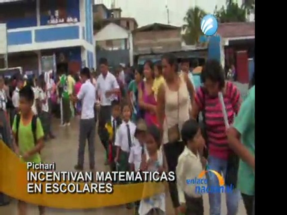 Escolares del VRAE participan en concurso de matematicas