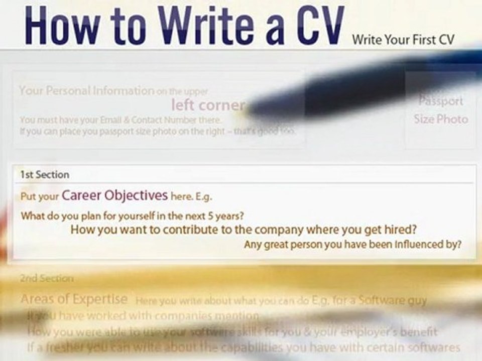 How to Write a CV: The most QUICK & EASY to UNDERSTAND way