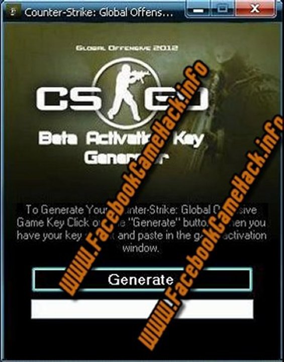 Counter-Strike Global Offensive Activation Key Generator