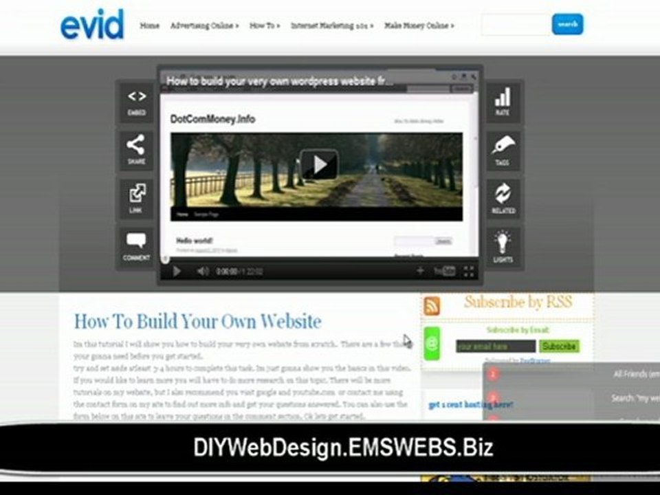 How to build a website wordpress
