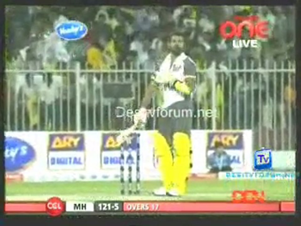 Mumbai Heroes vs. Chennai Rhinos - Mumbai Heroes Innings Ov17-18