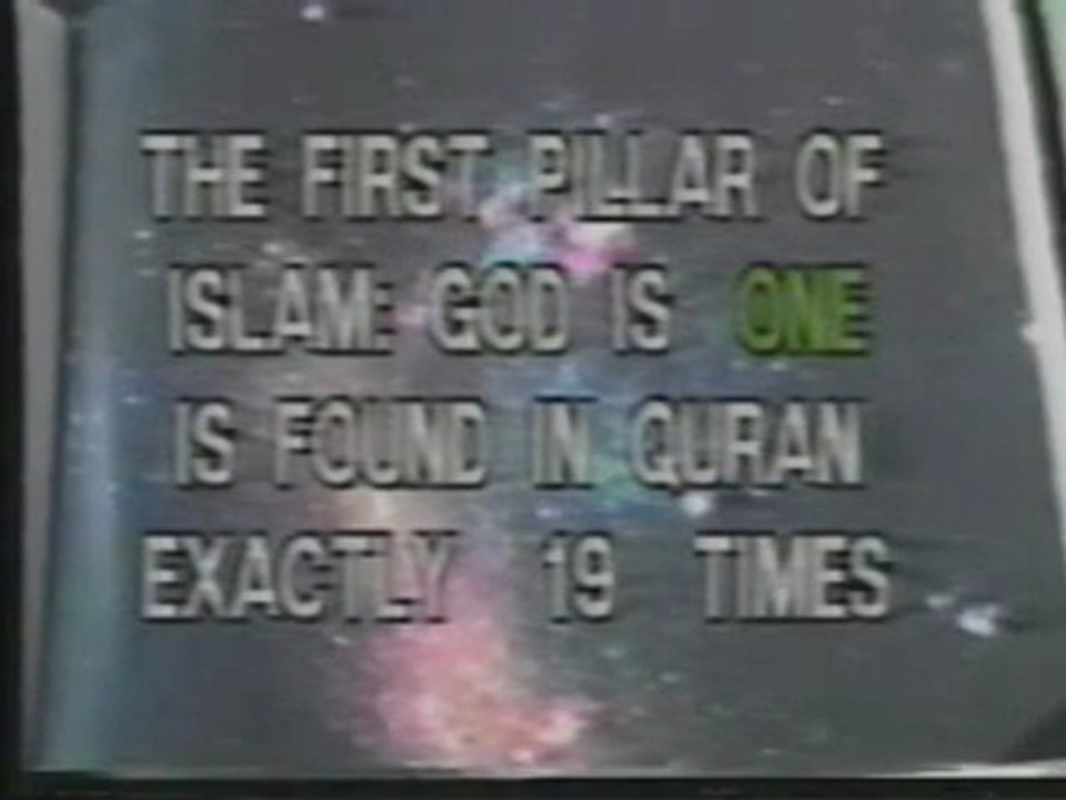 Mathematical Miracle Of TheQuran