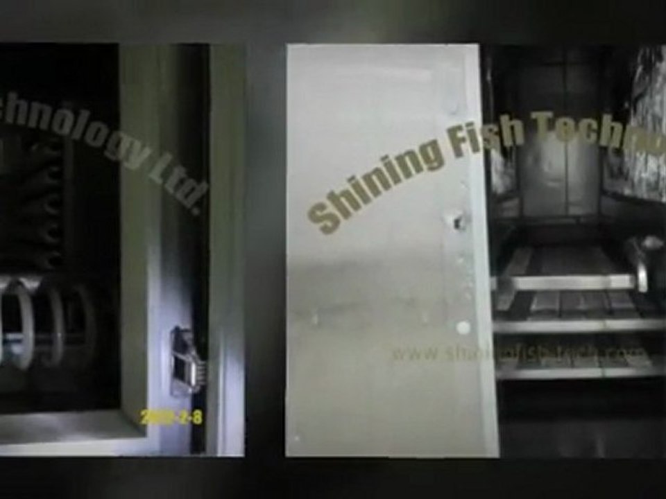 Instalación de congelador de túnel de 1 tonelada por hora en Yantai, China