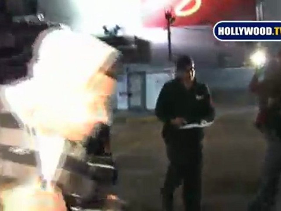 Brittany Snow Coming Out of Bardot