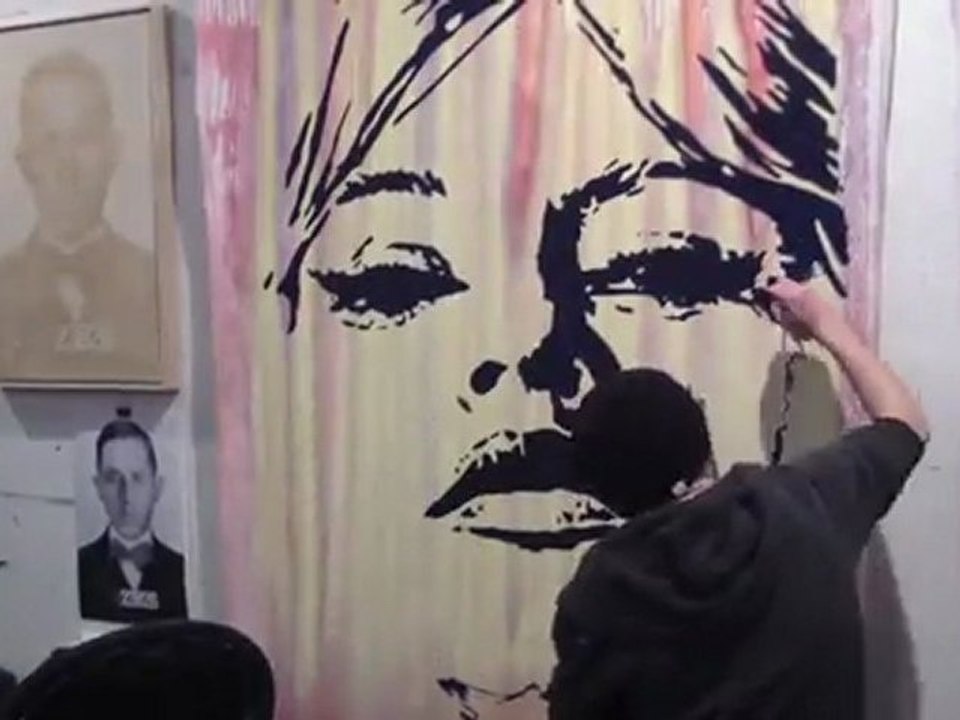 Painting Bardot