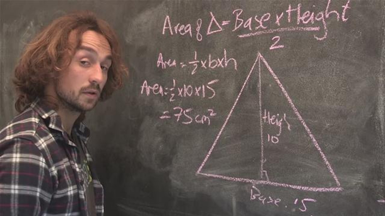How To Calculate The Area Of A Triangle